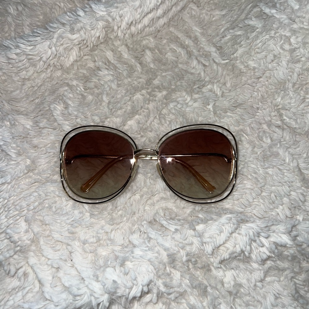 Chloe Sunglasses CE119S Gold with Rose gold lenses